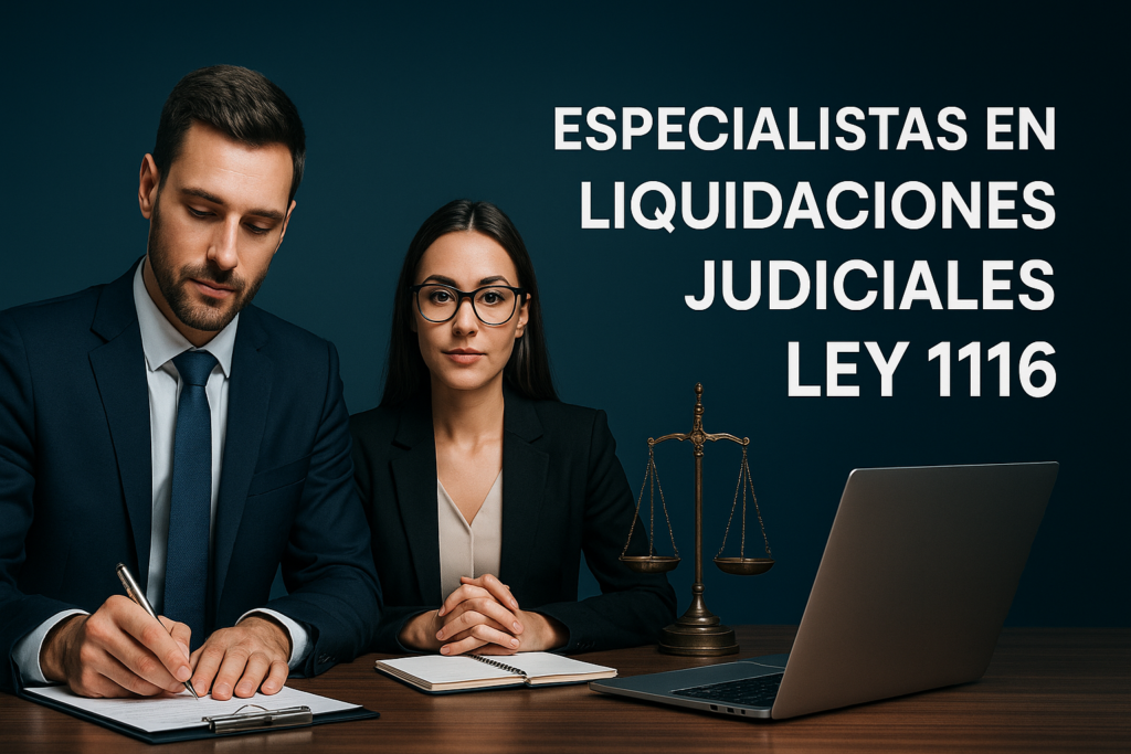 especialistas en liquidaciones judiciales ley 1116
