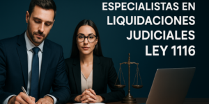 especialistas en liquidaciones judiciales ley 1116